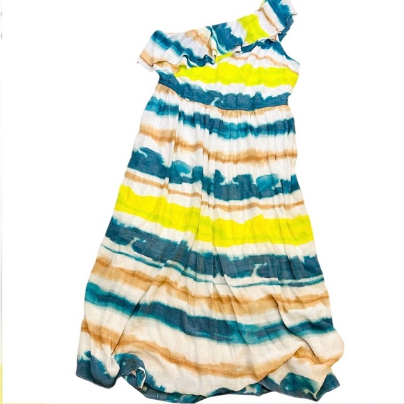 Lane Bryant One Shoulder Maxi Dress NWOT - no belt Sz 20 - Picture 3 of 3